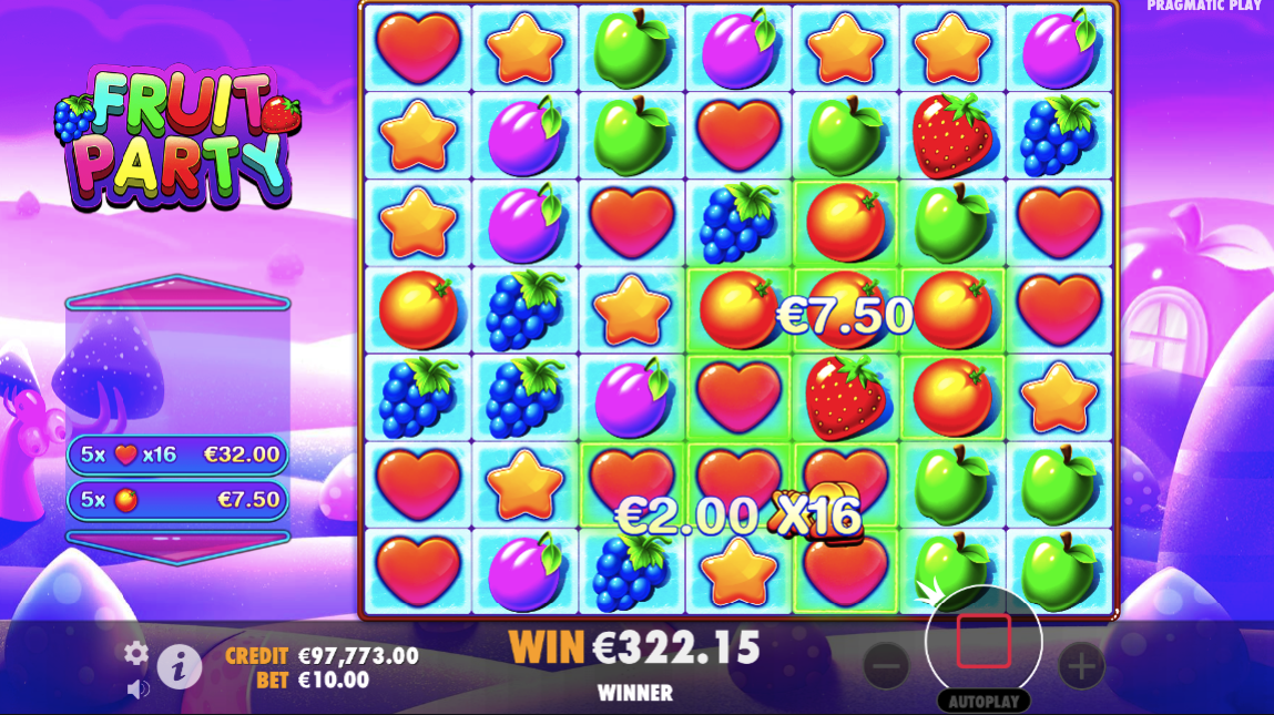 Fruit Party at Gamdom